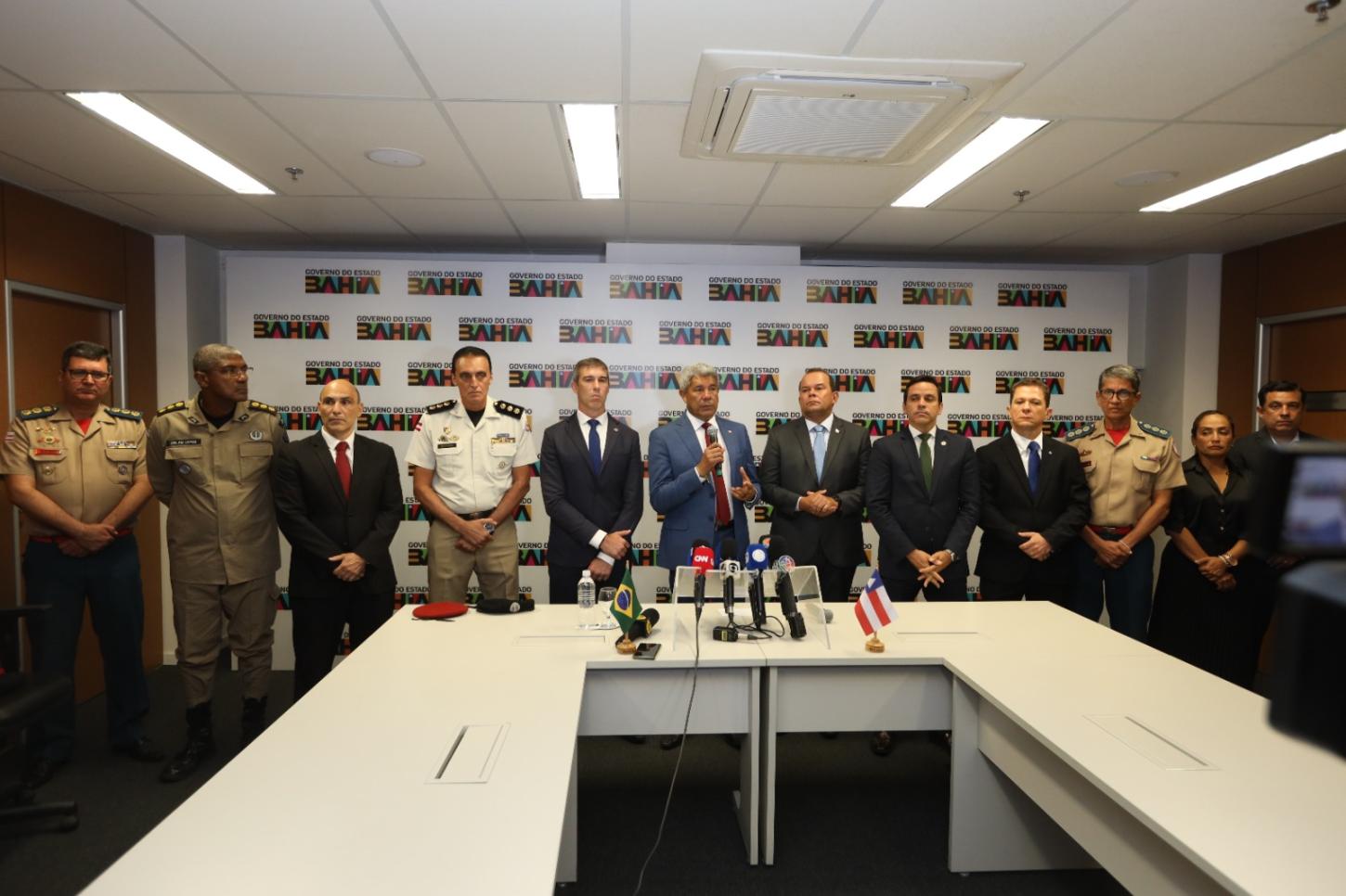 Jerônimo Rodrigues anuncia mudanças na cúpula da Segurança Pública da Bahia