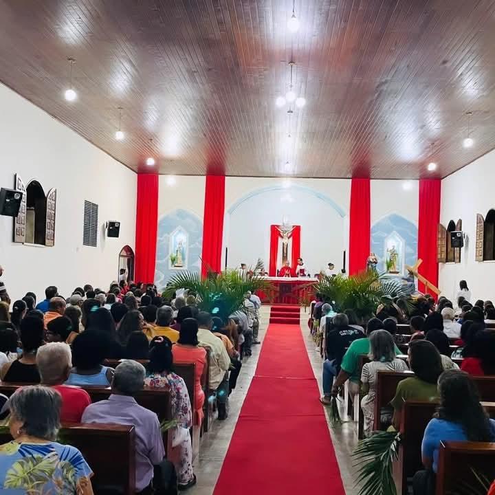 Paróquia São João Batista celebra Domingo de Ramos neste domingo à noite