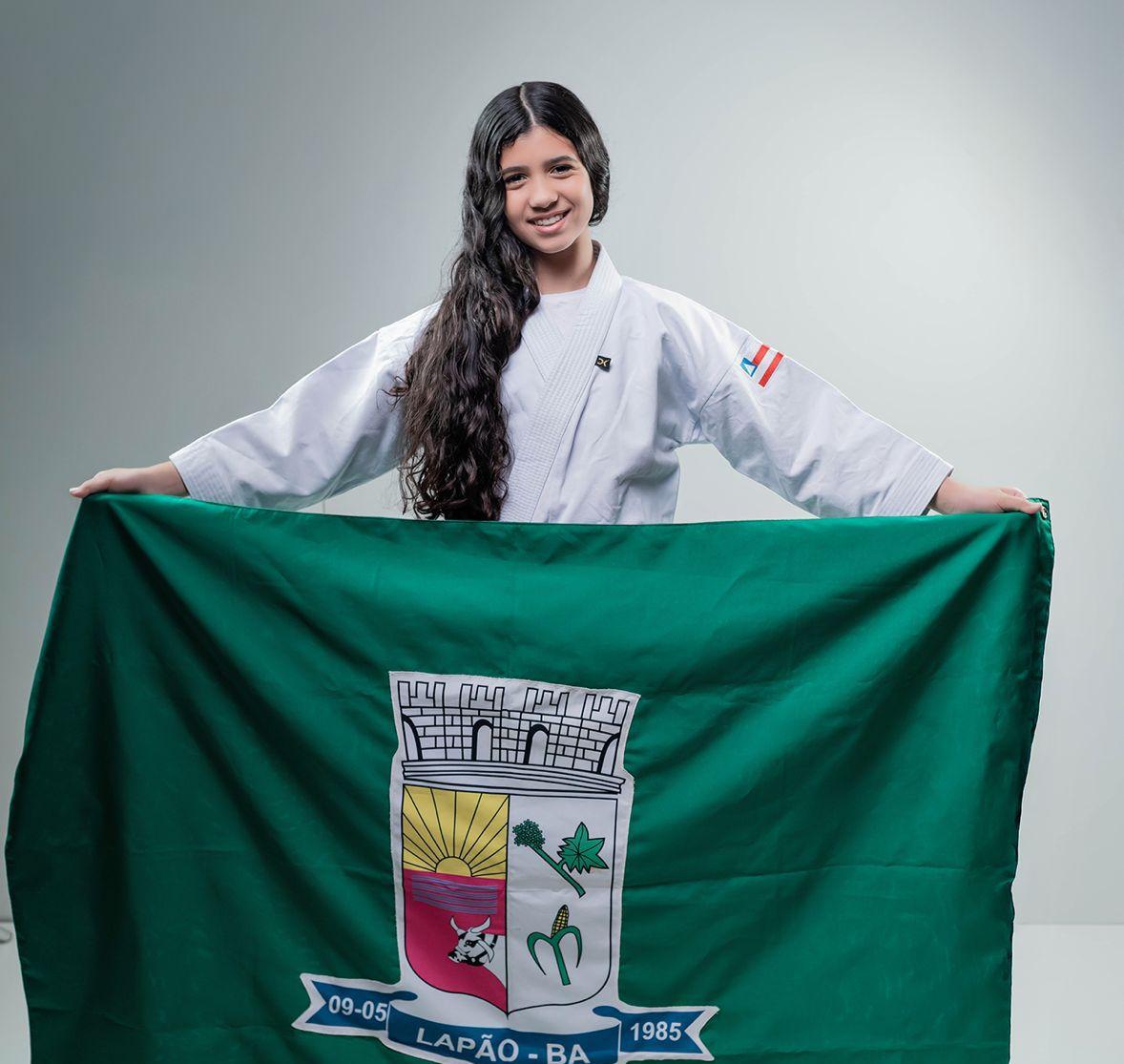 Atleta de Lapão representará o Brasil em campeonato internacional de karatê