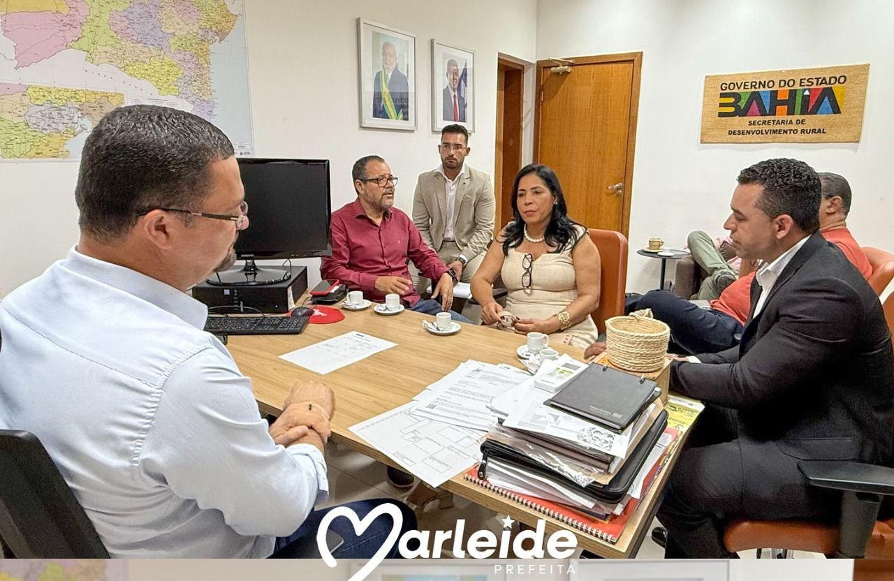 Prefeita Marleide Oliveira fortalece laços institucionais e celebra avanços para a agricultura familiar em Canarana