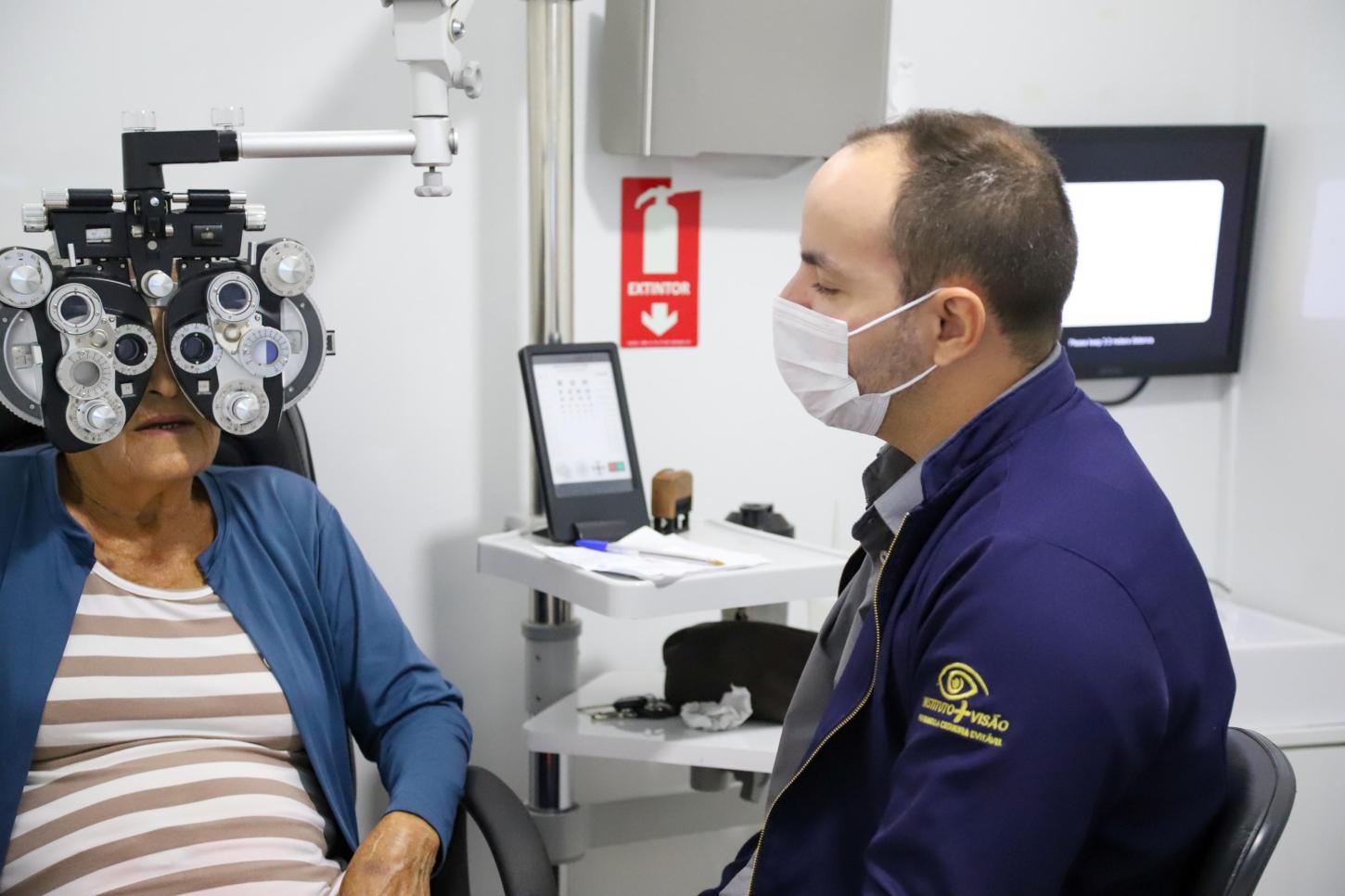 Mutirão Oftalmológico leva atendimento gratuito à população de Lapão