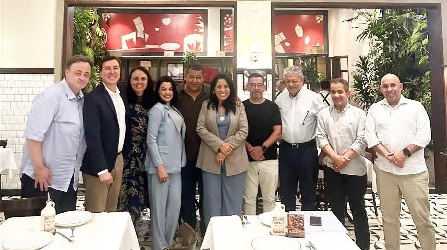Prefeita de Canarana, Marleide, participa de reunião com a Fundação BrasilCor em São Paulo