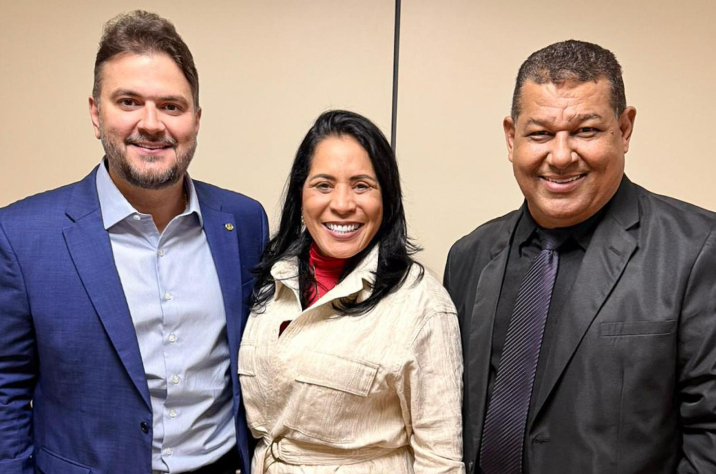 Prefeita Marleide reforça articulação política em Brasília ao lado do deputado Diego Coronel