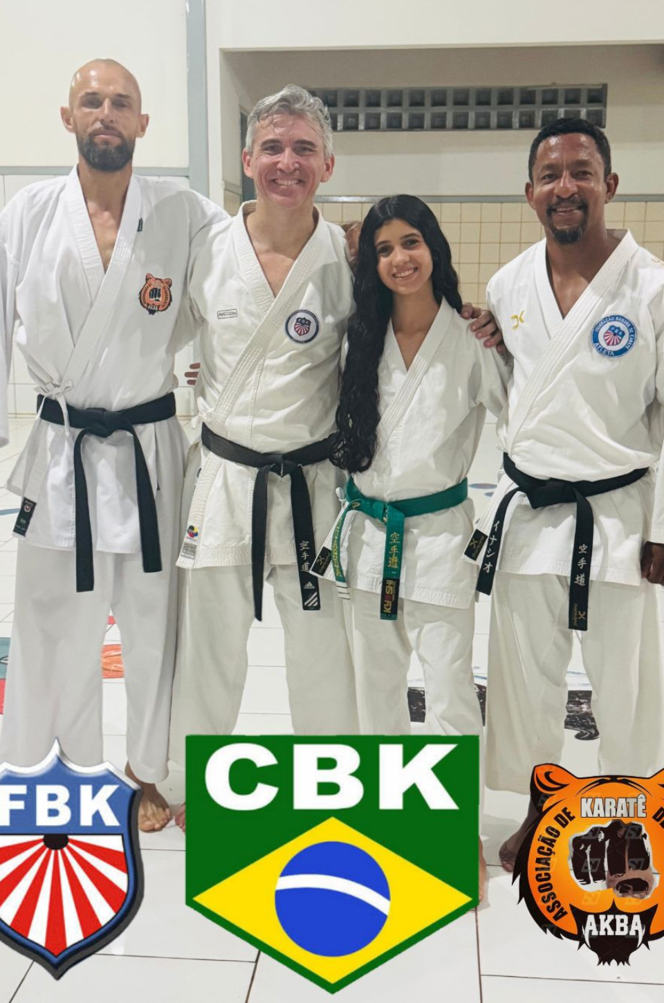 Atleta lapoense Maria Eduarda passa a integrar oficialmente a Federação Baiana de Karatê