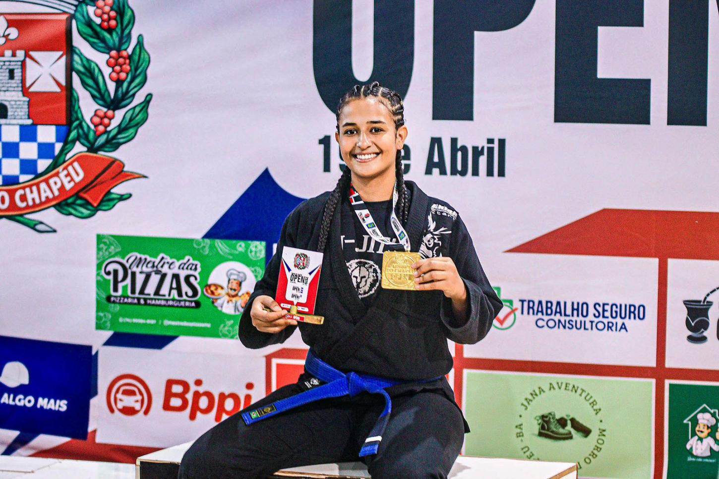 Jovem lapoense conquista primeiro lugar no Morro do Chapéu Open de Jiu-Jitsu