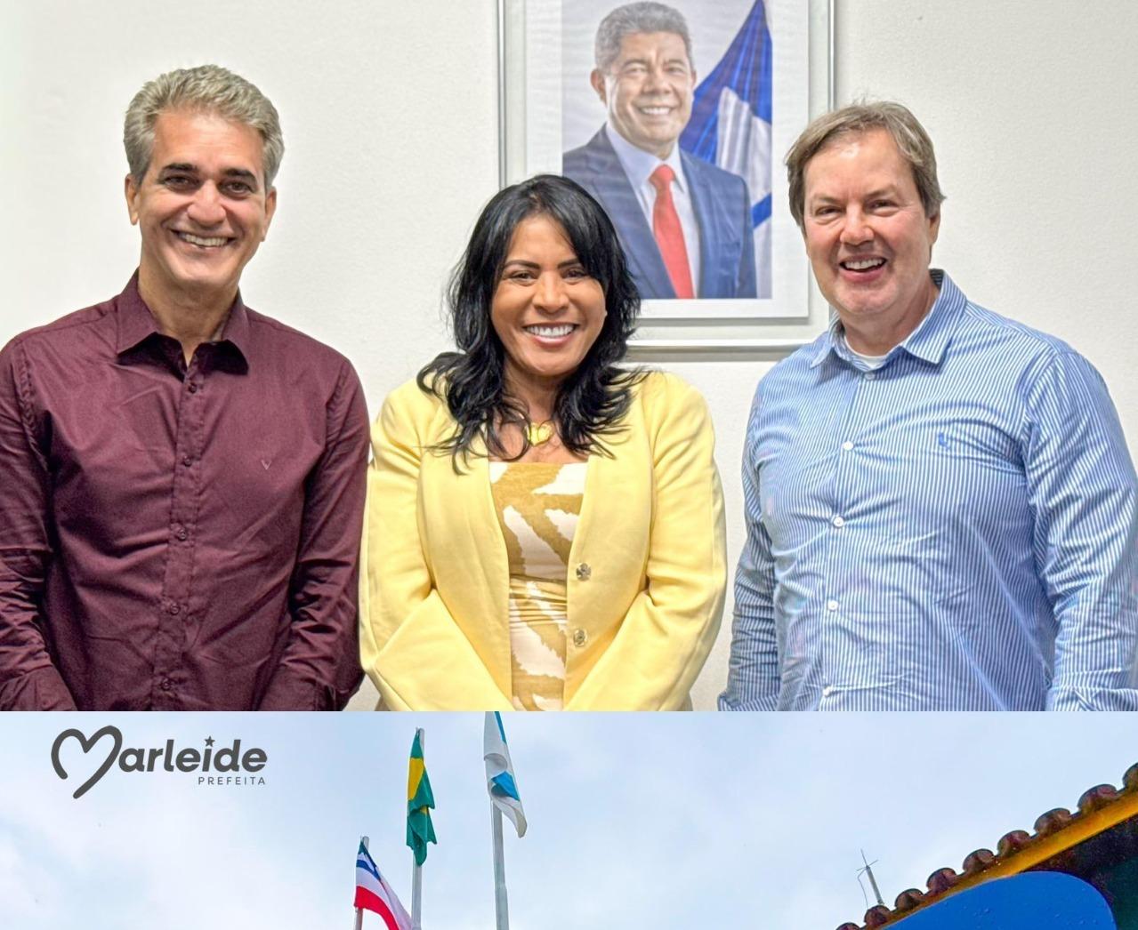 Prefeita Marleide cumpre agenda em Salvador e reforça articulação na CONDER