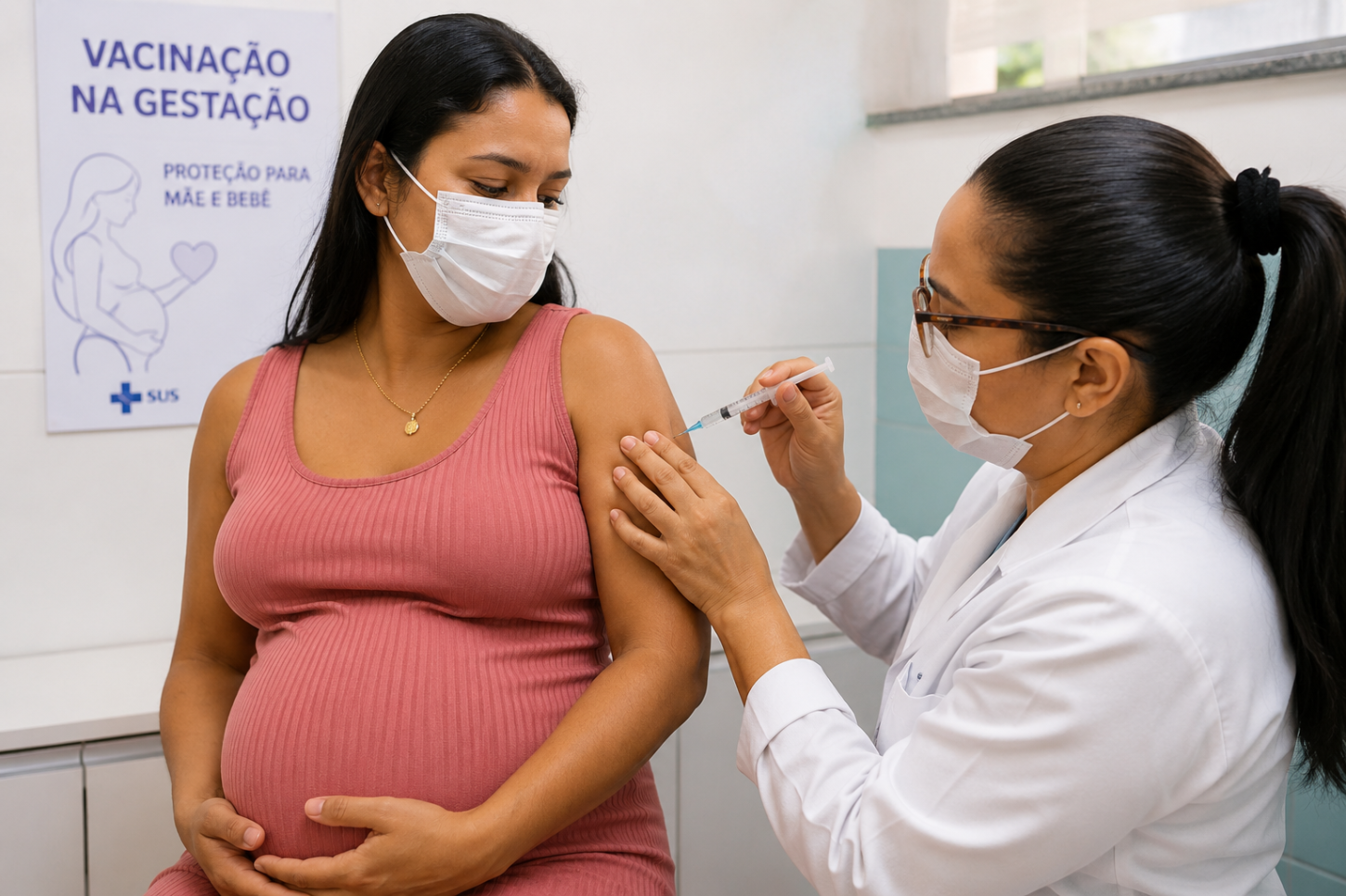 Lapão supera meta nacional e alcança índices acima de 100% na vacinação de gestantes contra VSR e dTpa