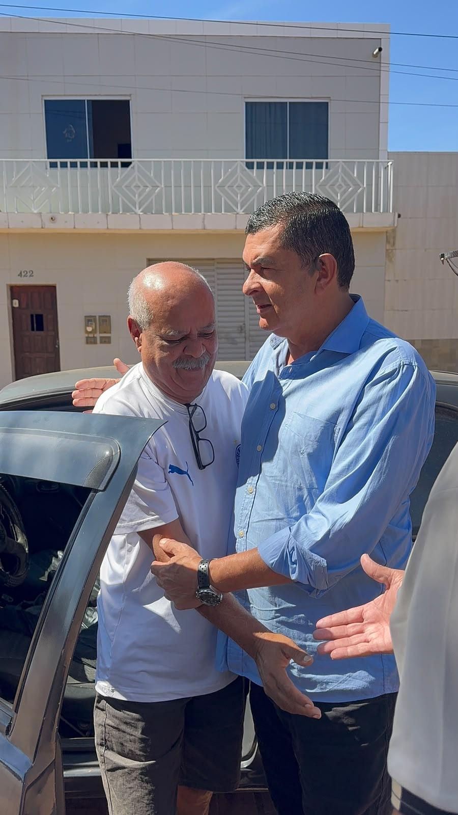 Deputado Ricardo Rodrigues marca presença na vaquejada de São Bento em Barra do Mendes