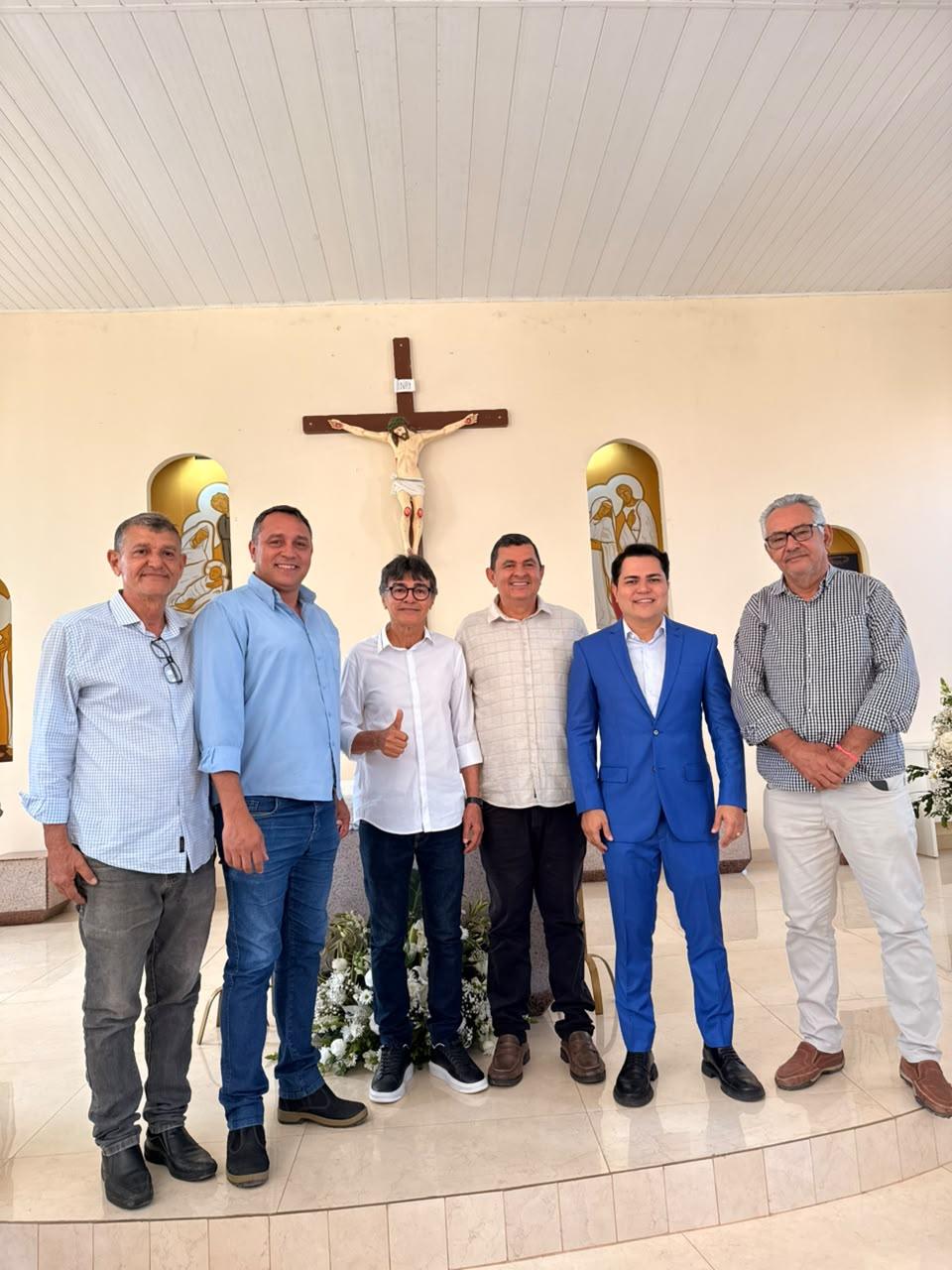 Fé e memória marcam os 64 anos de Jussara com presença do deputado Ricardo Rodrigues