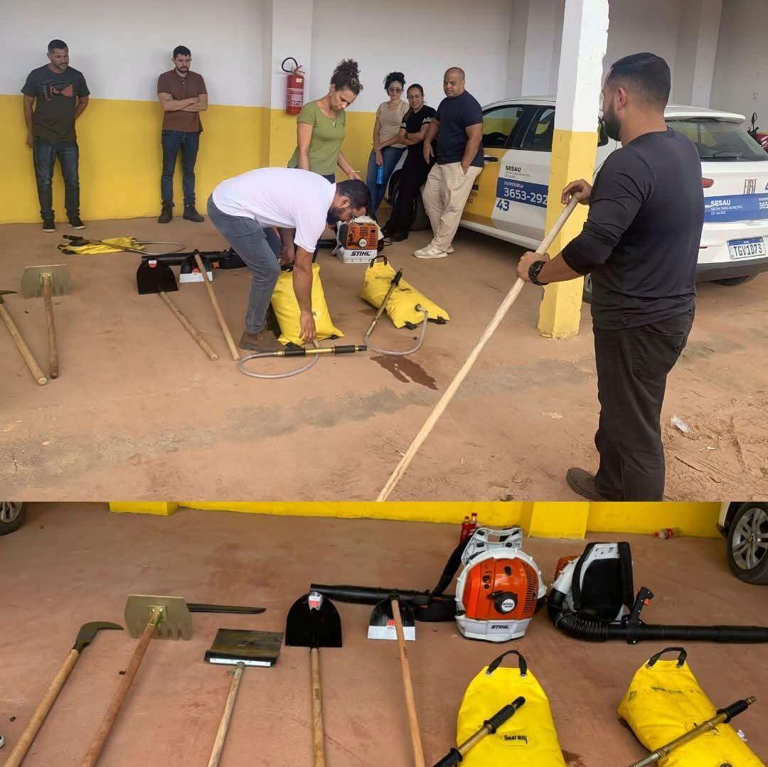Morro do Chapéu promove treinamento de brigada florestal para combate a incêndios