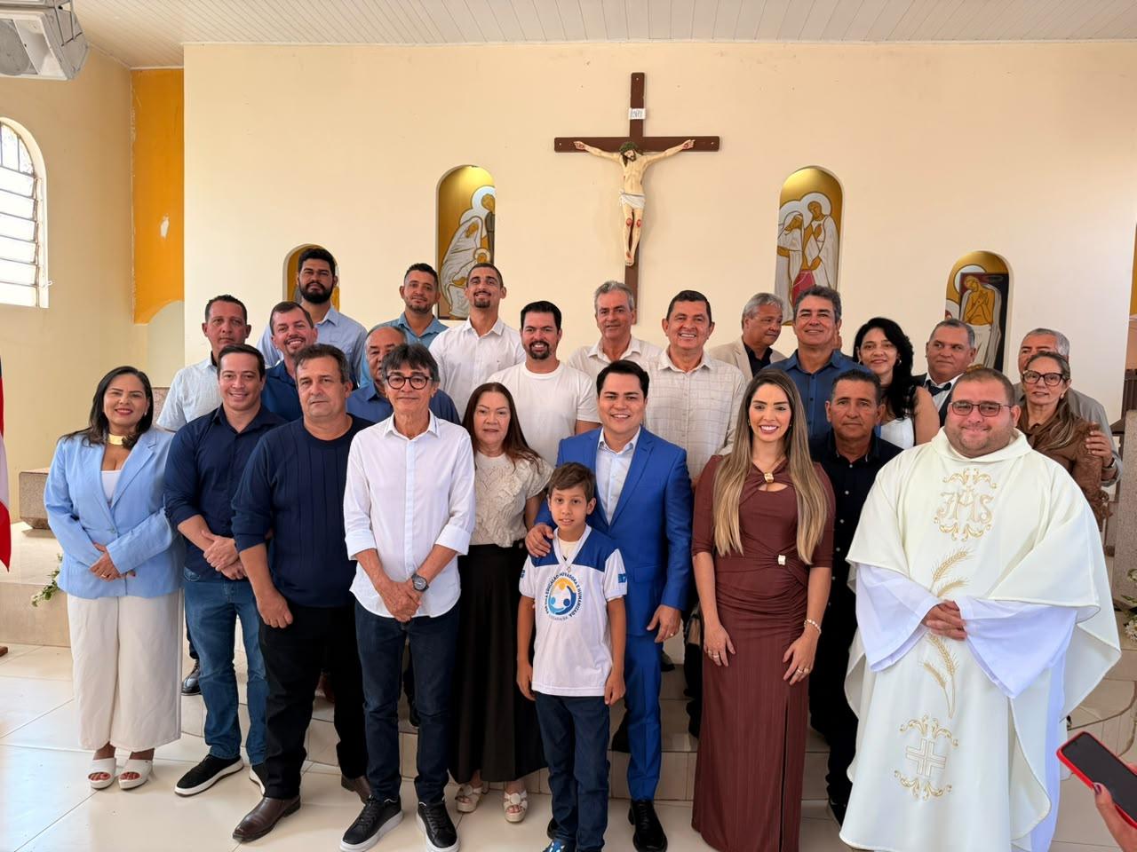 Fé e memória marcam os 64 anos de Jussara com presença do deputado Ricardo Rodrigues