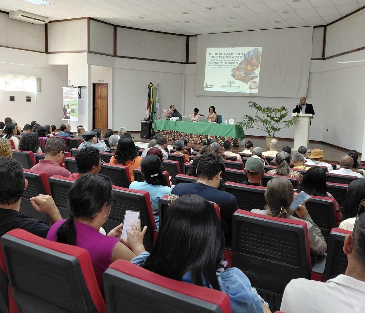 Audiência aprova mudança de nome do Território de Identidade de Irecê