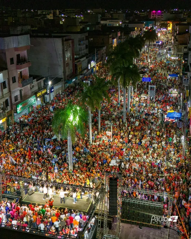 Jerônimo Rodrigues inicia campanha de reeleição com grande comício no Território de Irecê