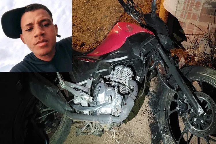 Acidente de moto mata jovem carbonizado em município do Velho Chico