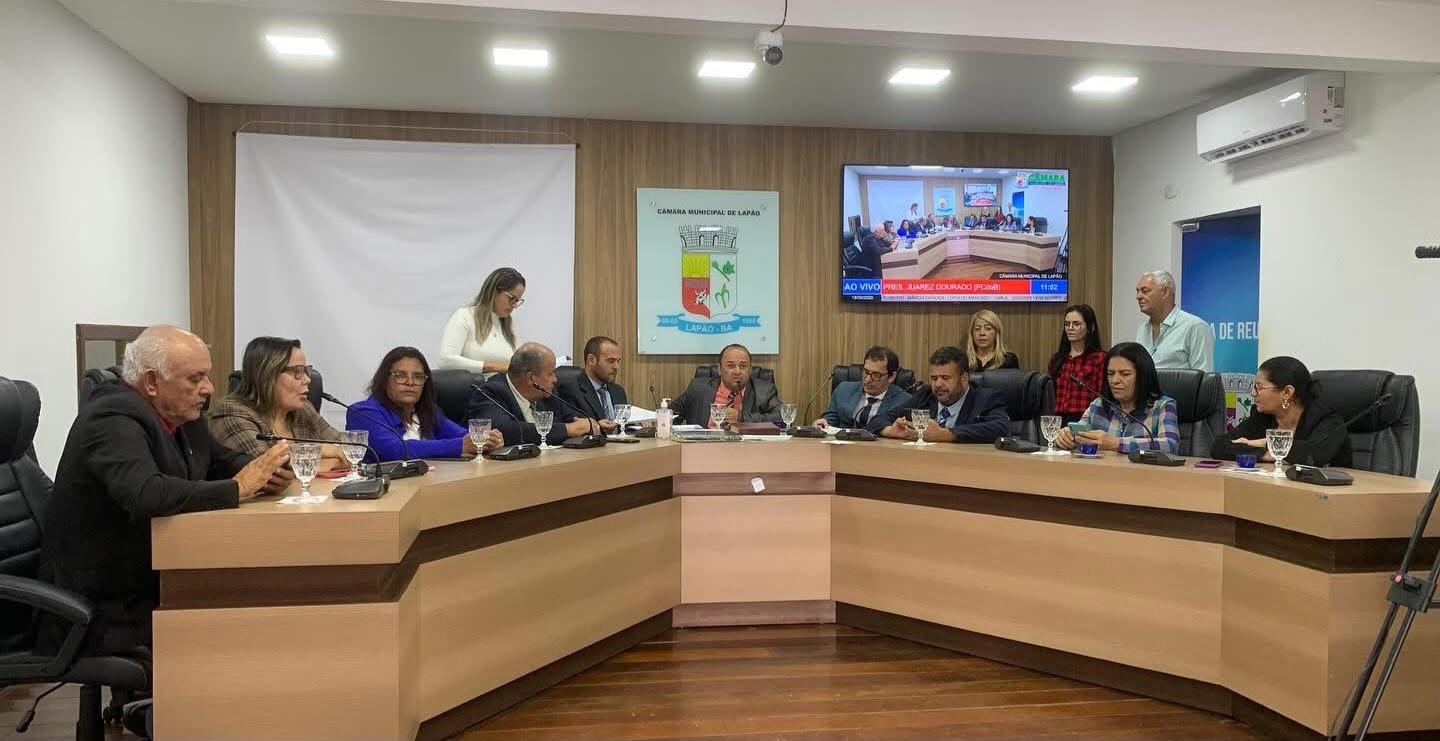 Câmara de Lapão vota precatórios do FUNDEF em sessão decisiva nesta sexta