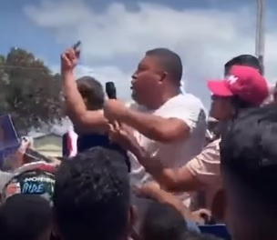 Clima esquenta em ato de campanha de ACM Neto na Bahia após briga
