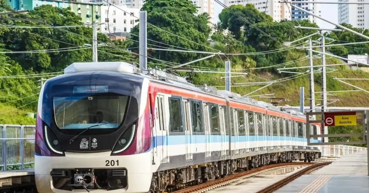 Novos trens para o metrô de Salvador custarão R$ 632,7 milhões