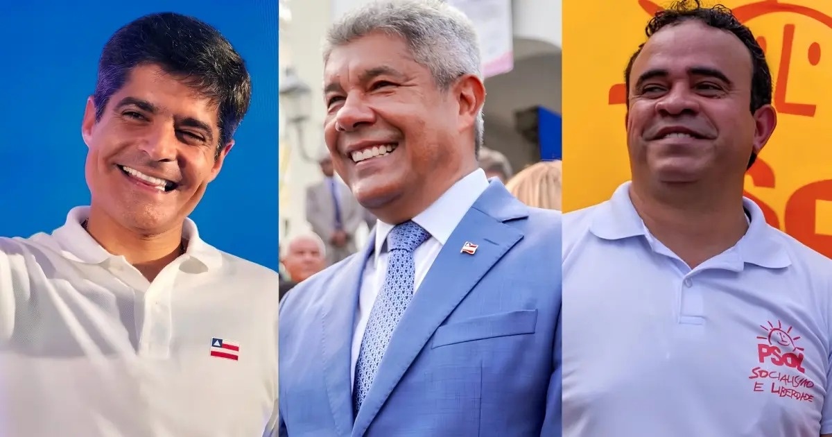 Veja os compromissos dos candidatos ao governo da Bahia neste domingo