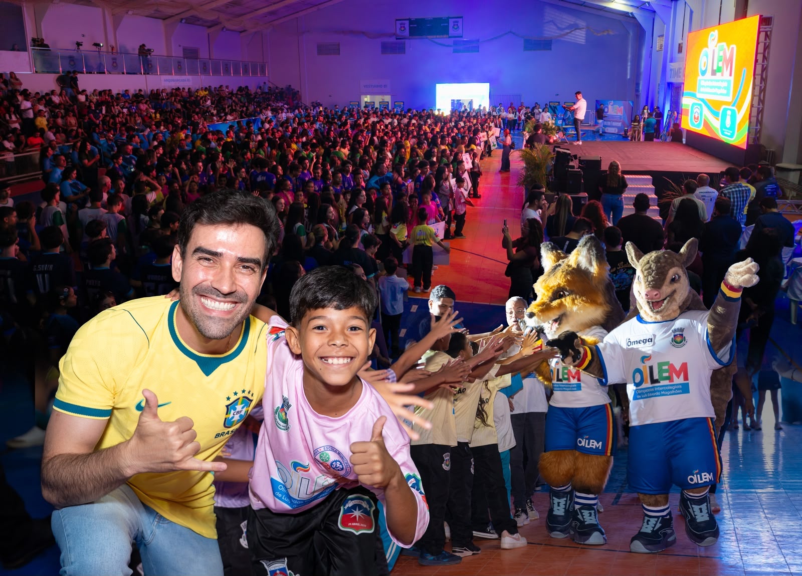 Luís Eduardo Magalhães reúne 8 mil estudantes em Olimpíada Intercolegial