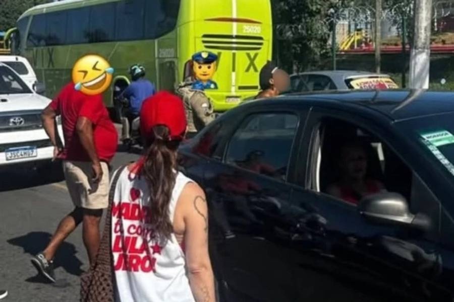 Mulher é detida após jogar tinta no prefeito de Madre de Deus