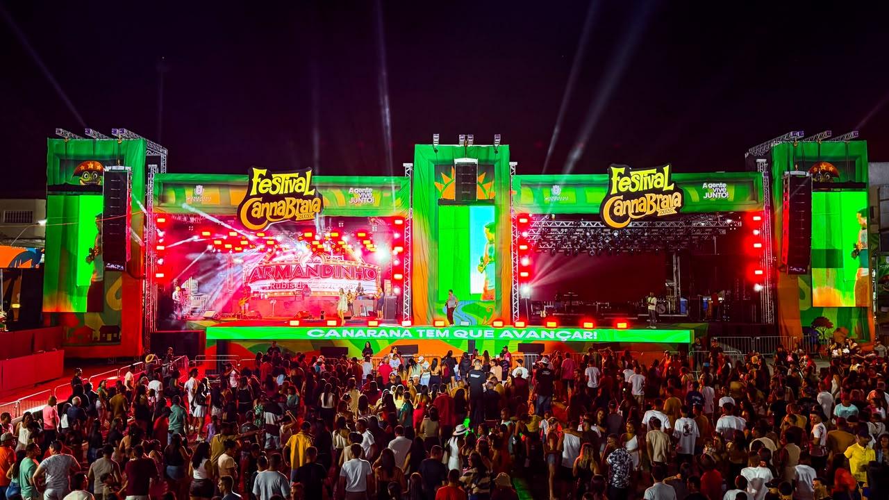 Festival CanaBrava 2026 encerra três dias de festa e atrai milhares de pessoas em Canarana