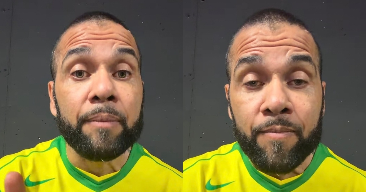 Daniel Alves declara apoio a Flávio Bolsonaro nas eleições