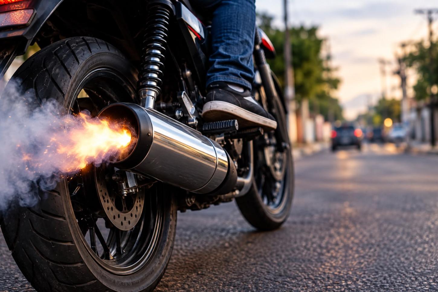 MOTOS COM ESCAPAMENTOS ADULTERADOS GERAM DEBATE SOBRE BARULHO E PERTURBAÇÃO DO SOSSEGO