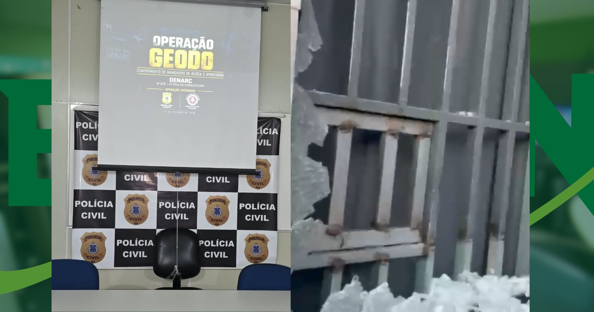 Operação contra o tráfico de drogas resulta em cinco prisões em Vitória da Conquista
