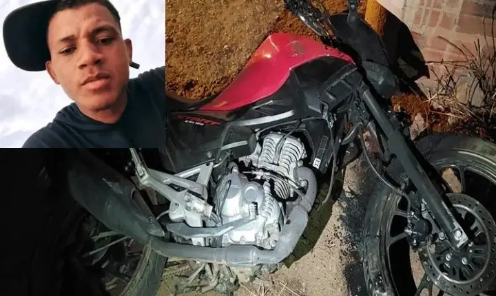 Acidente de moto mata jovem carbonizado em município do Velho Chico