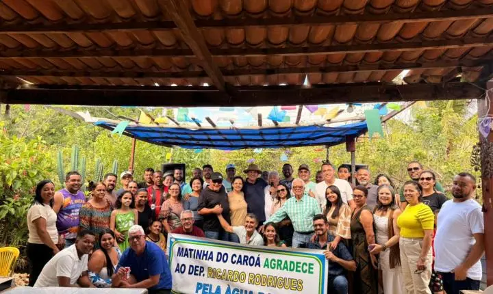 Água doce chega a comunidade rural de São Gabriel após articulação de Ricardo Rodrigues