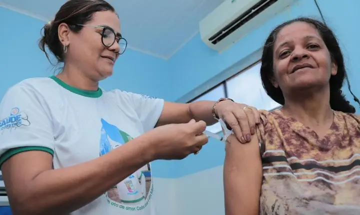 Arraiá da Proteção leva vacinação e cuidado à população de Lapão