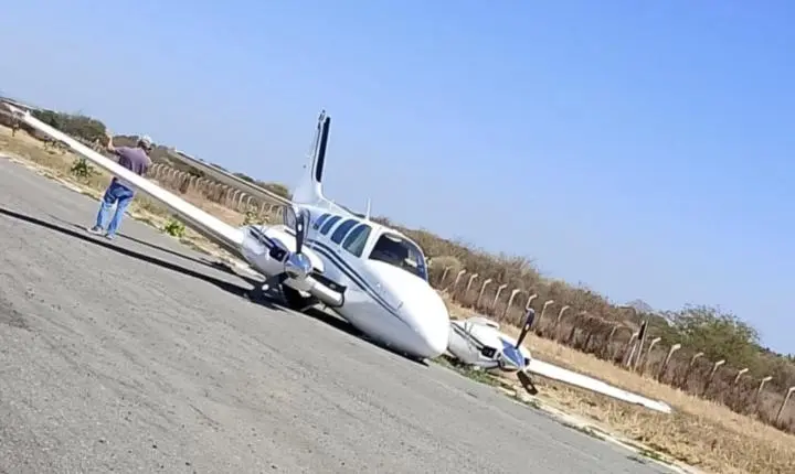 Avião de deputado federal Cláudio Cajado faz pouso de emergência no interior da Bahia