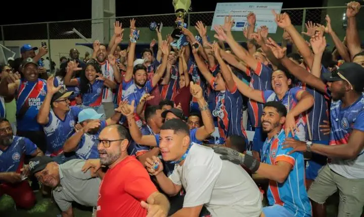 Campeonato municipal de futebol em lapão chega ao fim com grande festa esportiva