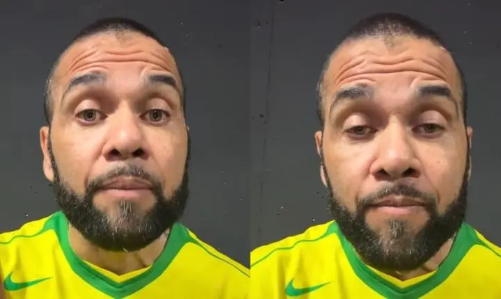 Daniel Alves declara apoio a Flávio Bolsonaro nas eleições