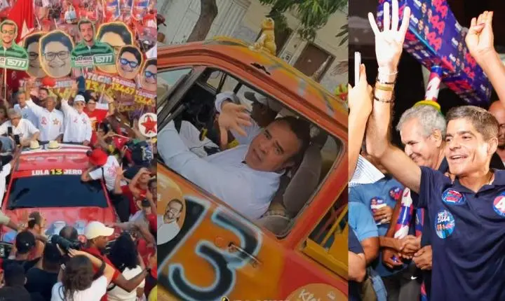 Eleições na Bahia: candidatos intensificam viagens pelo interior no fim da campanha