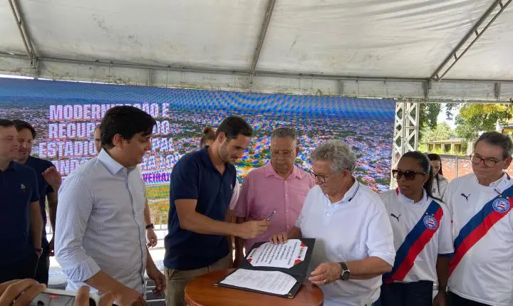 Grupo City e Camaçari fecham acordo para reforma de estádio com R$ 12 milhões