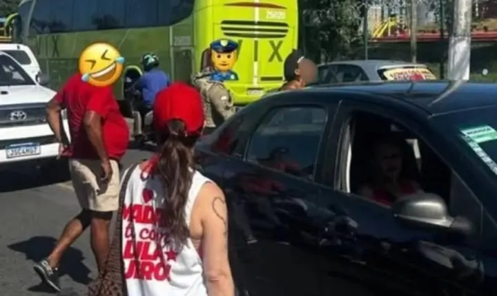 Mulher é detida após jogar tinta no prefeito de Madre de Deus