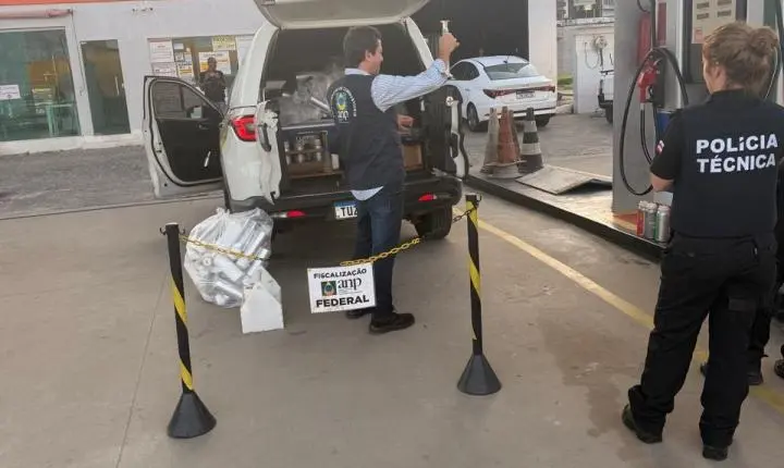 Operação em Feira de Santana fecha posto de gasolina e prende duas pessoas