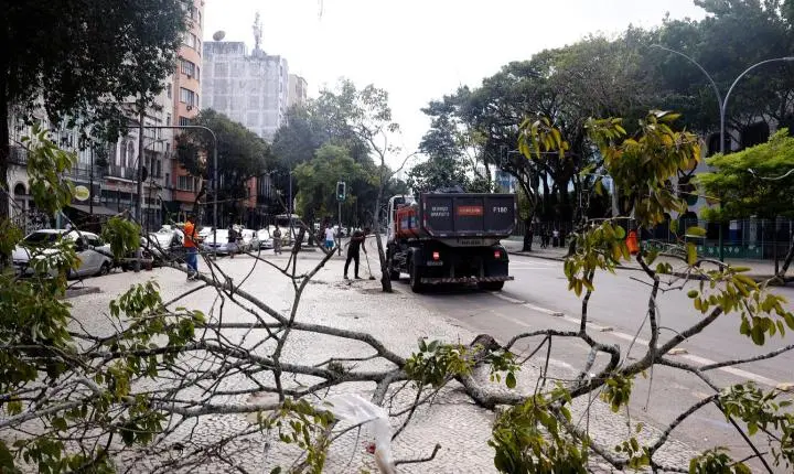 Rio de Janeiro entra em estágio 2 com previsão de ventos fortes nesta quarta-feira