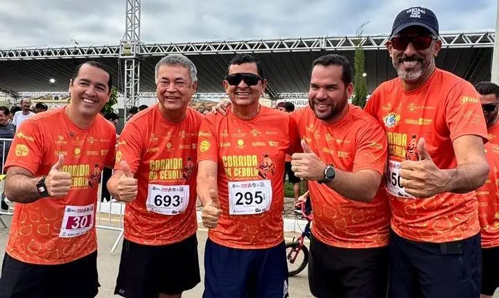 Sempre presente: Deputado Ricardo Rodrigues participa da Corrida da Cebola e abre semana de aniversário de João Dourado junto com a população